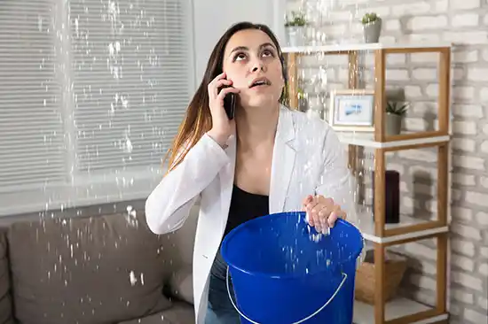 water damage restoration service Middle Hill